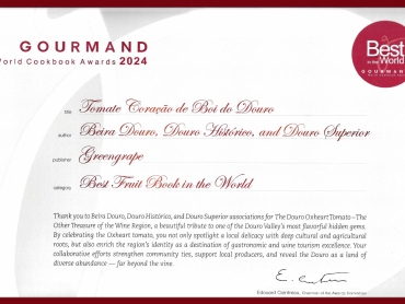 Diploma World Cookbook Award 2024